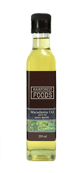 Anise Myrtle Infused Macadamia Oil 250ml